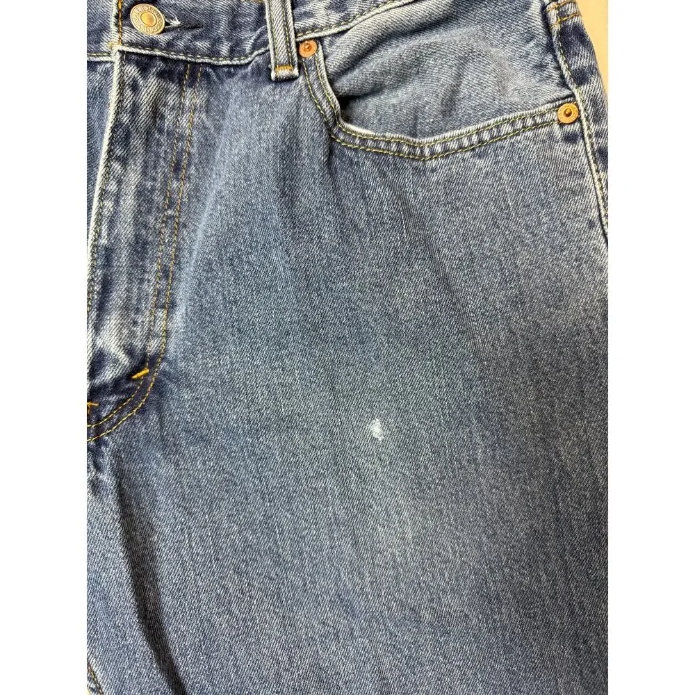 Mens Levi’s 550 Relaxed Fit‎ 34x32 Blue Denim Jeans Classic Straight
